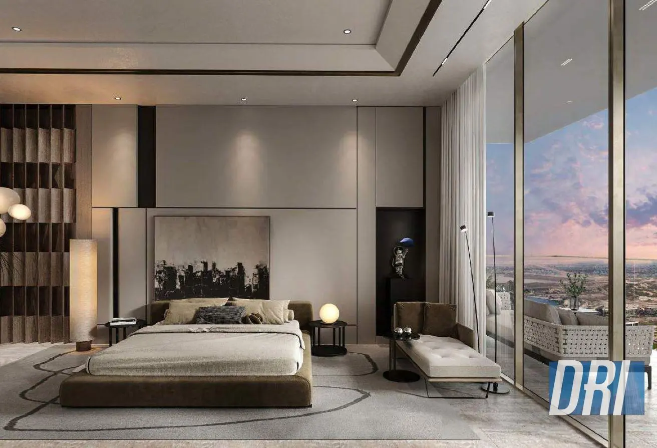 St. Regis Residences Financial Center Roadの寝室