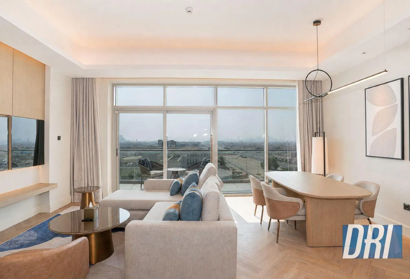 Marriott Executive Apartmentsのリビング