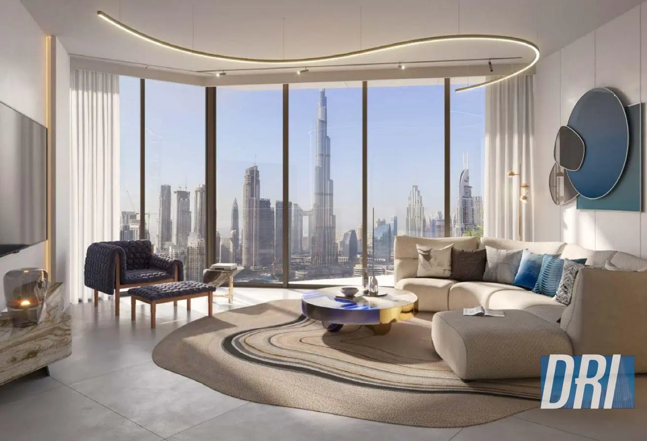 W Residences Downtownのリビング