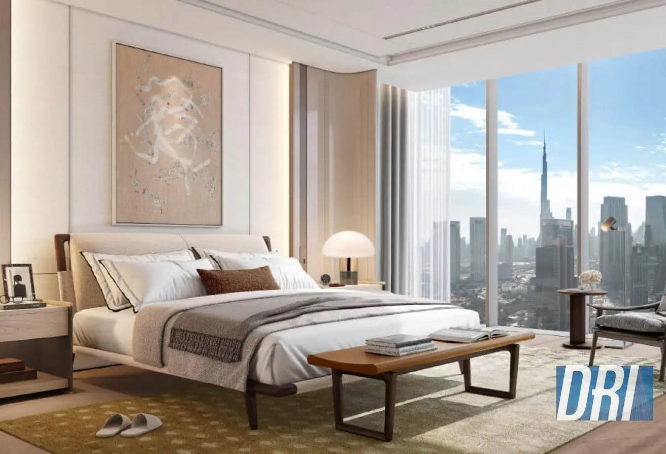 Jumeirah Residences Emirates Tower Aの寝室